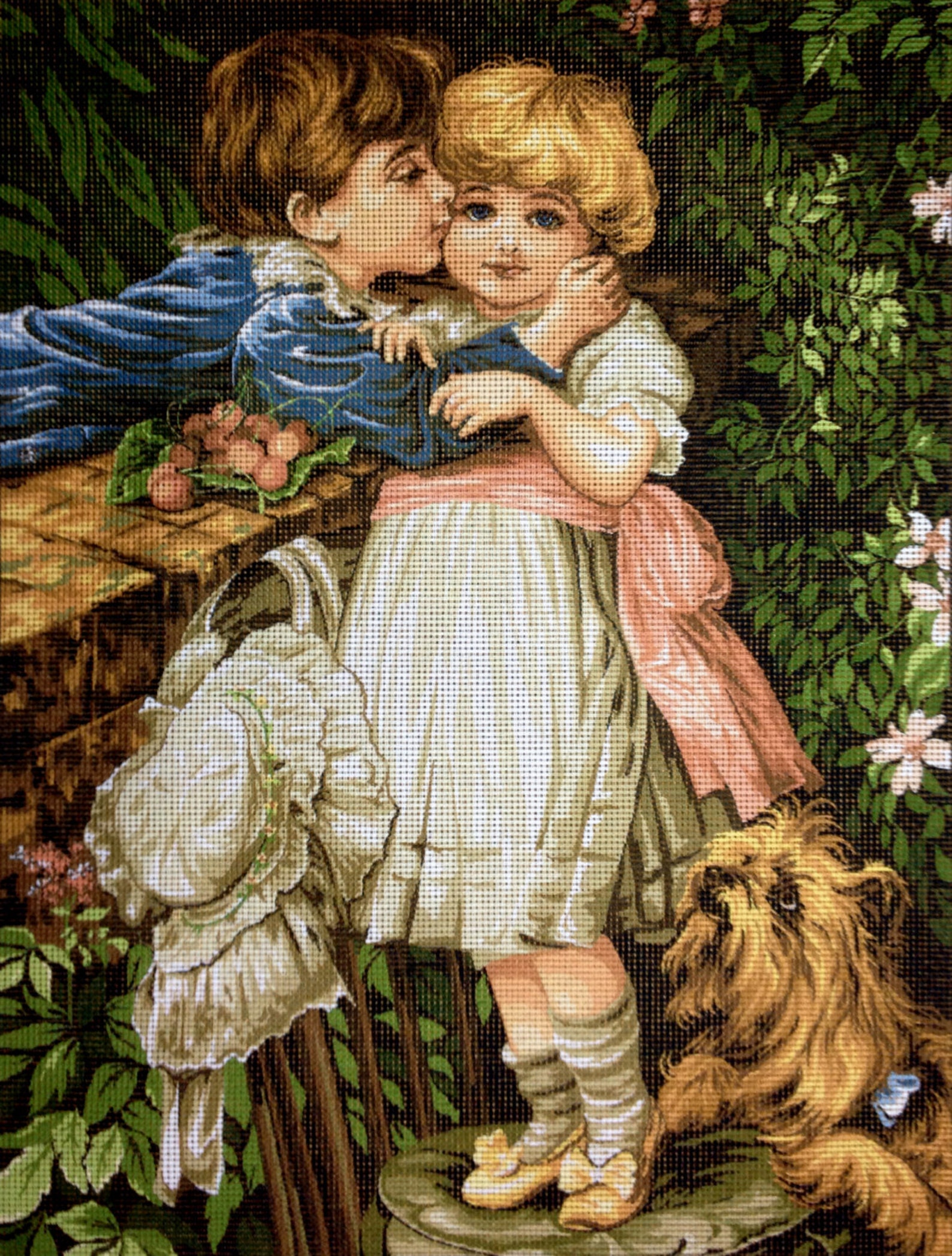 Gobelin Tapestry Needlepoint Kit Sweet Love Etsy