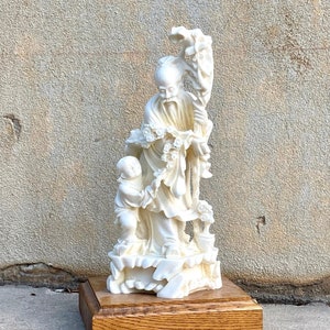 Faux Ivory Statues Etsy 