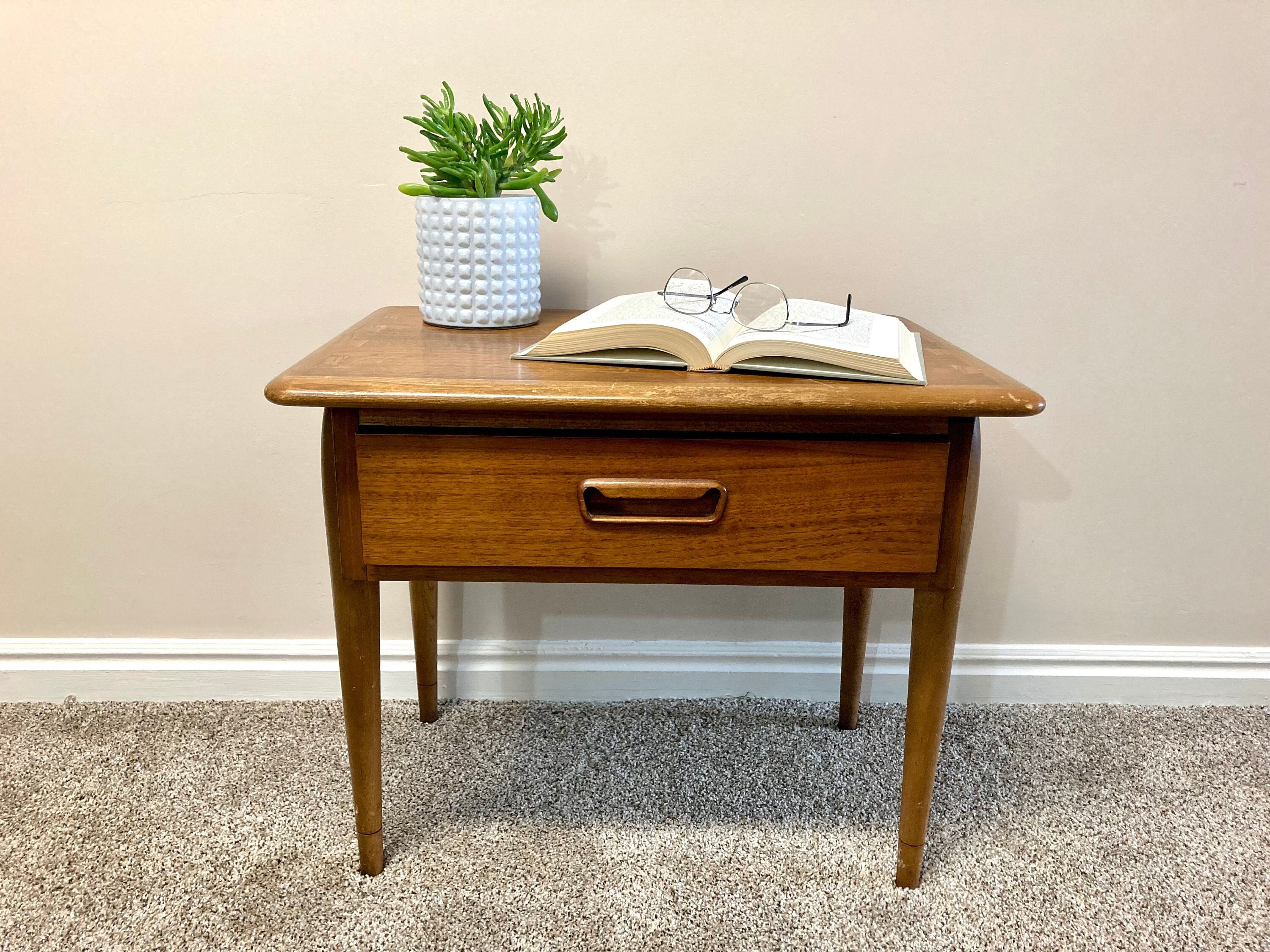 Lane side table with hotsell drawer