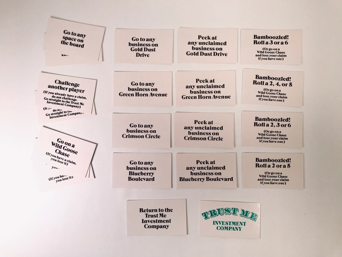 TRUST ME Investment Board Game Parker Brothers Game of Hot Etsy