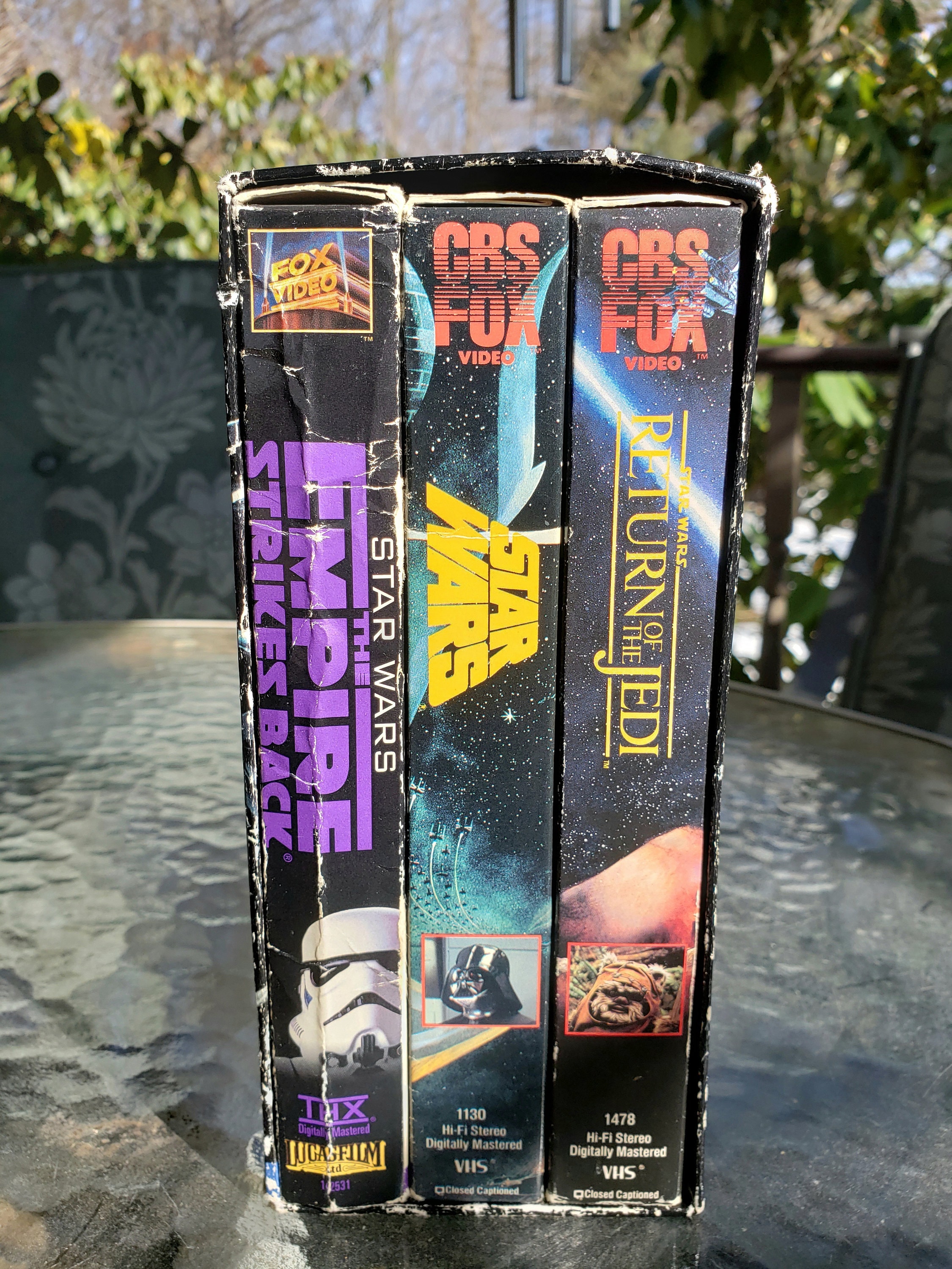 star wars trilogy vhs box set
