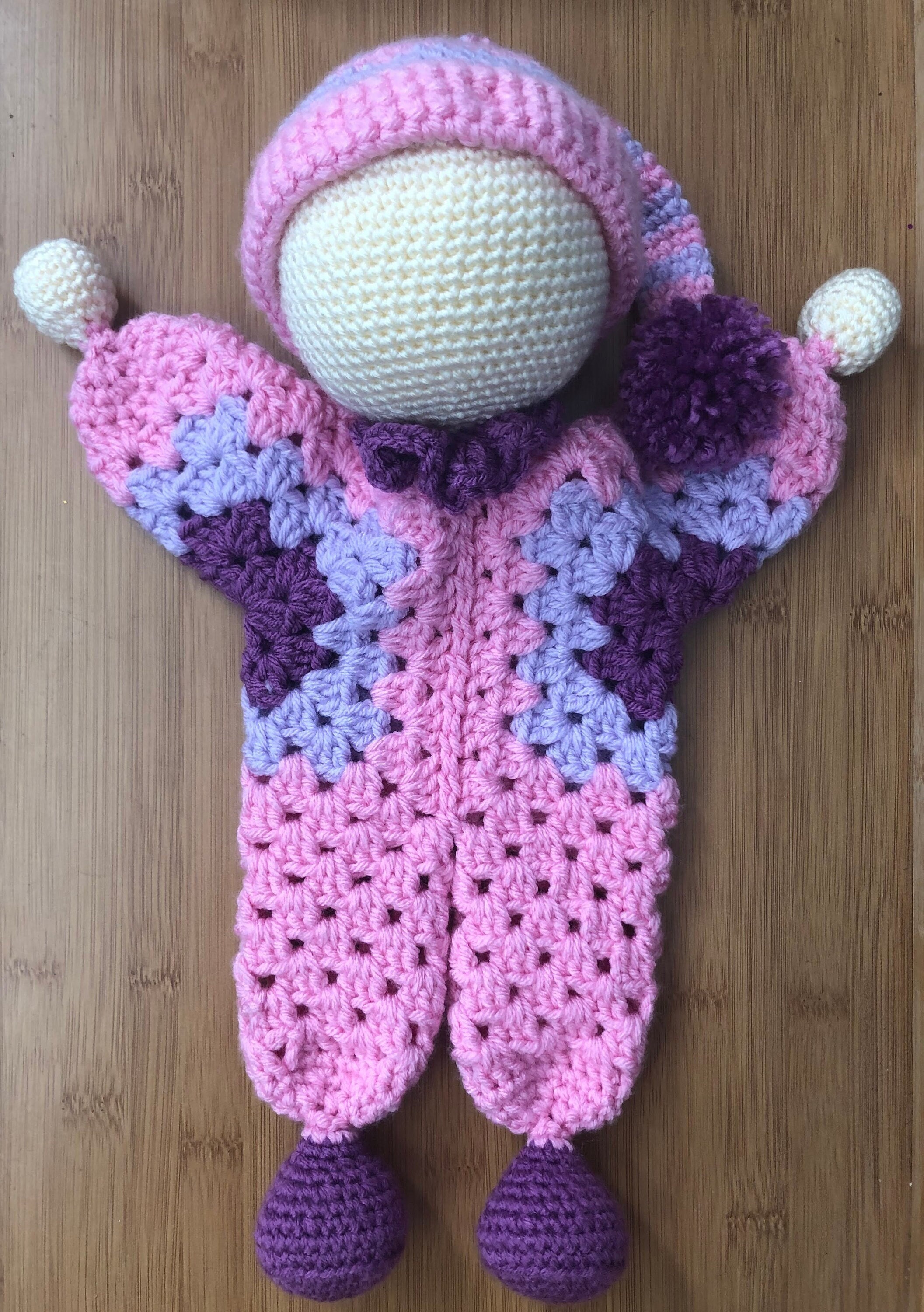 Crochet granny sales hexy doll pattern