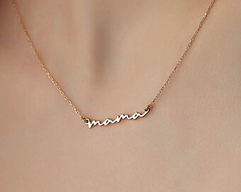 New Mom Necklace - Etsy UK