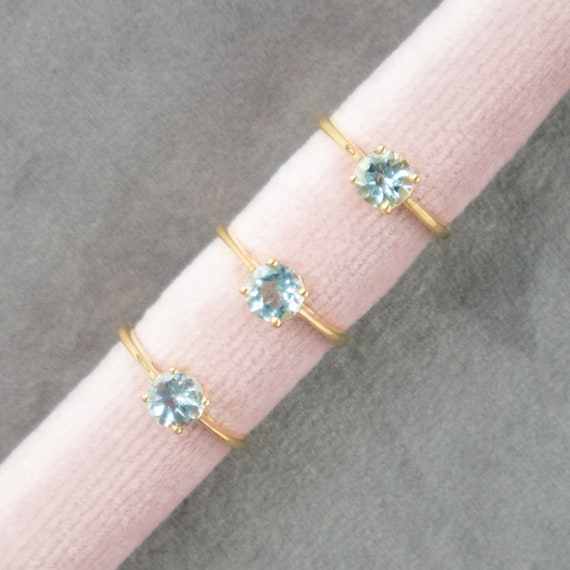 March birthstone promise rings clearance