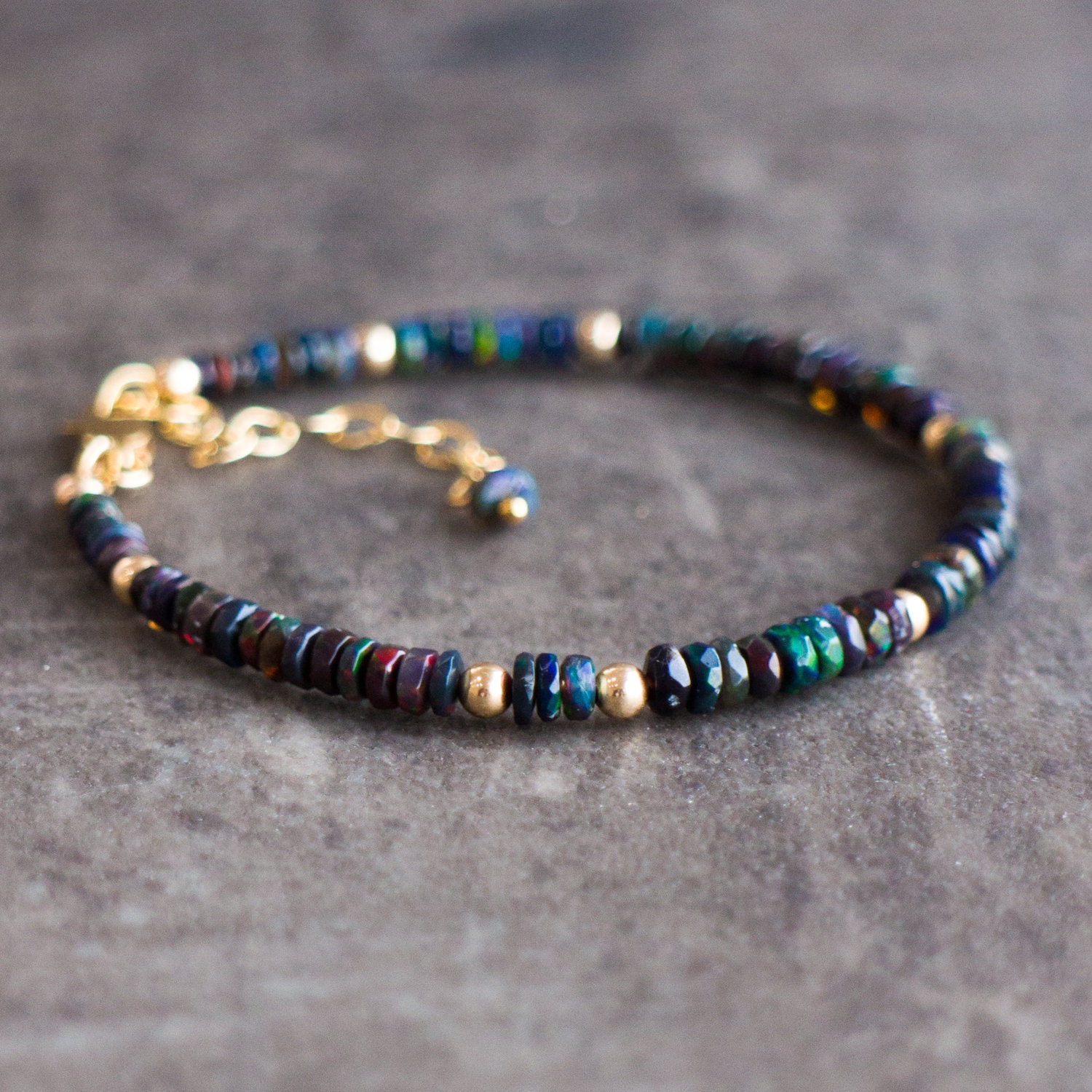 black opal bracelet