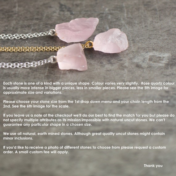 Buy Raw Rose Quartz Crystal Pendant Online in India - Mypoojabox.in