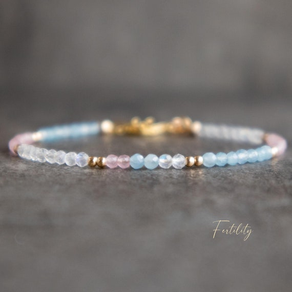 Fertility crystal bracelet deals