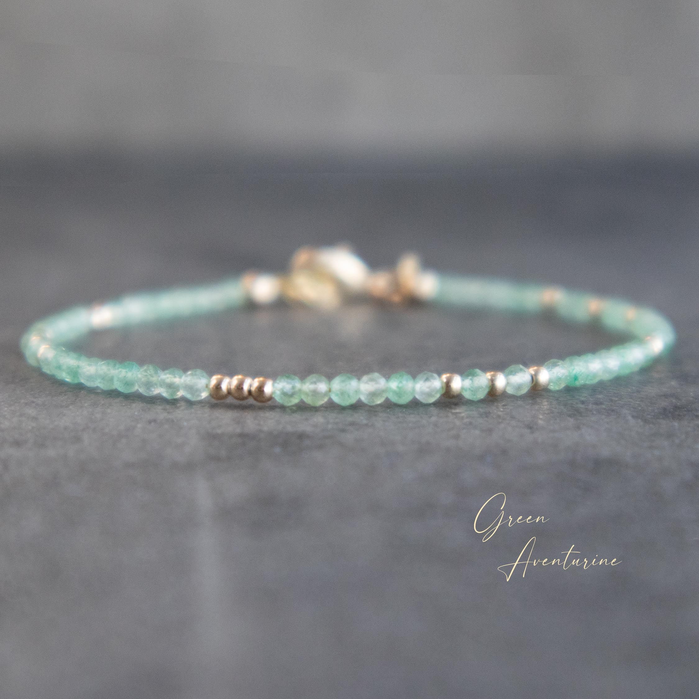 Aventurine Bracelet Etsy UK