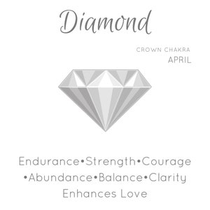 Raw Diamond Bracelet, Raw Diamond Jewelry, April Birthstone Bracelets for Women, Raw Black Diamond Bracelet image 6