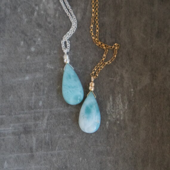larimar pendant