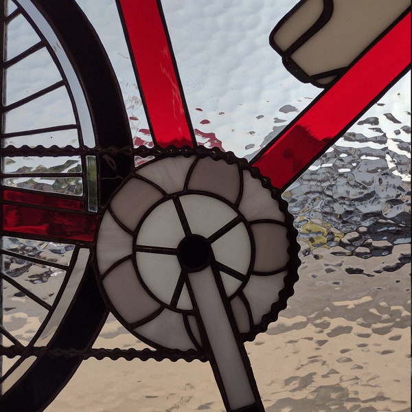 Stained Glass Bike Etsy