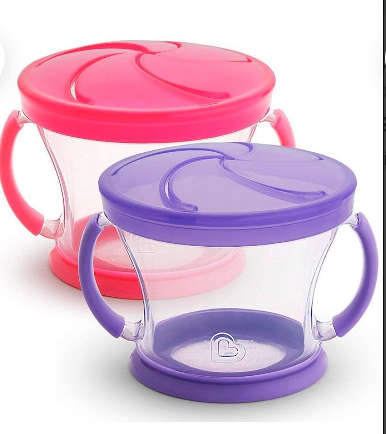 Personalized Snack Cup Baby Toddler Snack Containers Etsy