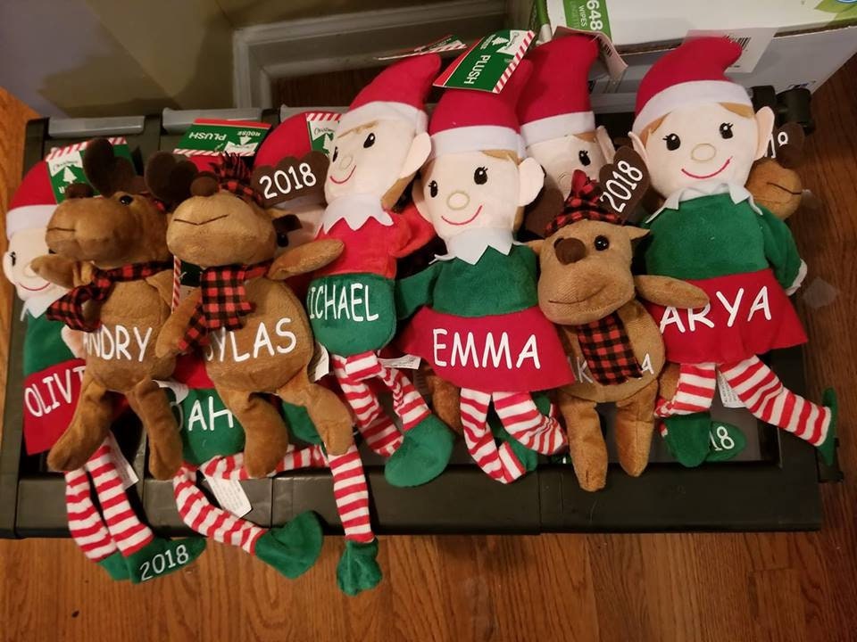 Personalized Elf - Christmas Gift - Stocking Stuffer - Plush Elf ...
