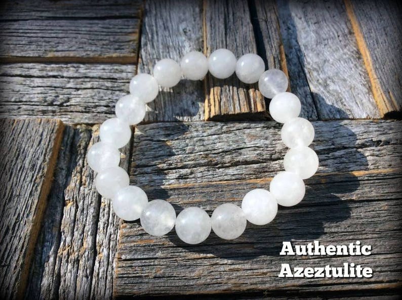 Stacking Empaths Synergy 12 Healing #1158 On Hold For Leigh till April 2 Azeztulite Bracelet Unisex Self Care Light workers Jewelry