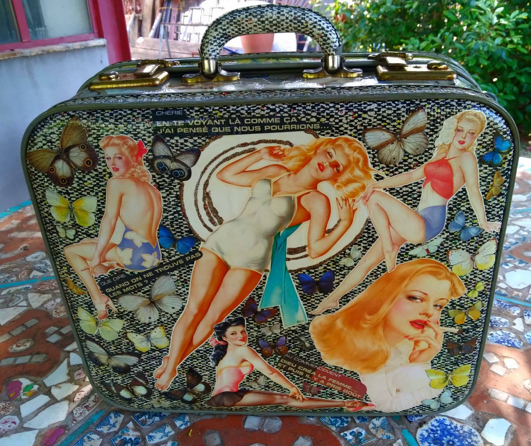 Valise Carrée Vintage
