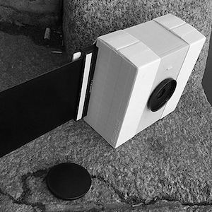 カメラ 4x5 ピンホールカメラ 木製 大判カメラ 美品