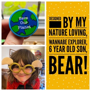 Save Our Planet Earth Badge - Etsy UK
