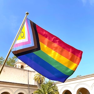 3'x5' Intersex Inclusive Progress Pride Flag - Digitally Printed Limited Edition ** Licensed