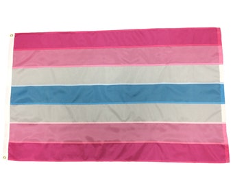 Femboy Pride Flag, Hand-Sewn Femboy Flag, Custom sizes available