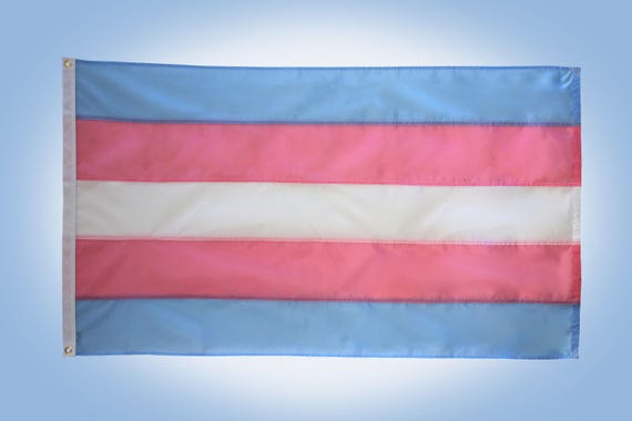 CHOICE OF 3 SIZES 1 x Transgender Pride Flag pin badge button or magnet