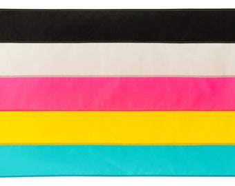 Polygender Pride Flag, Hand-Sewn Polygender Flag, Custom sizes available