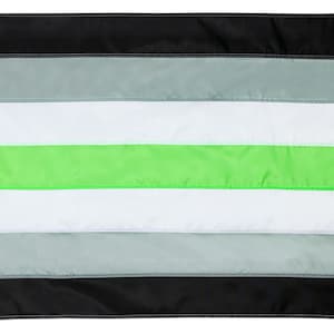 Agender pride flag, Hand-Sewn Agender Flag, Custom sizes available