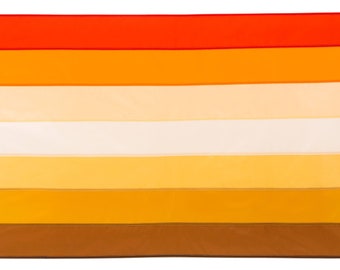 Butch Lesbian Pride Flag, Hand-Sewn Butch Flag, Custom sizes available