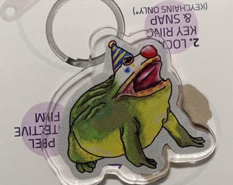 Pixie Frosch Clown Pin als Pin