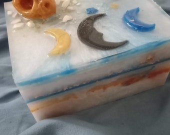 Katze Totenkopf Dose aus Resin