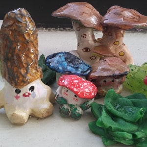 Mushroom man figure -updated choices