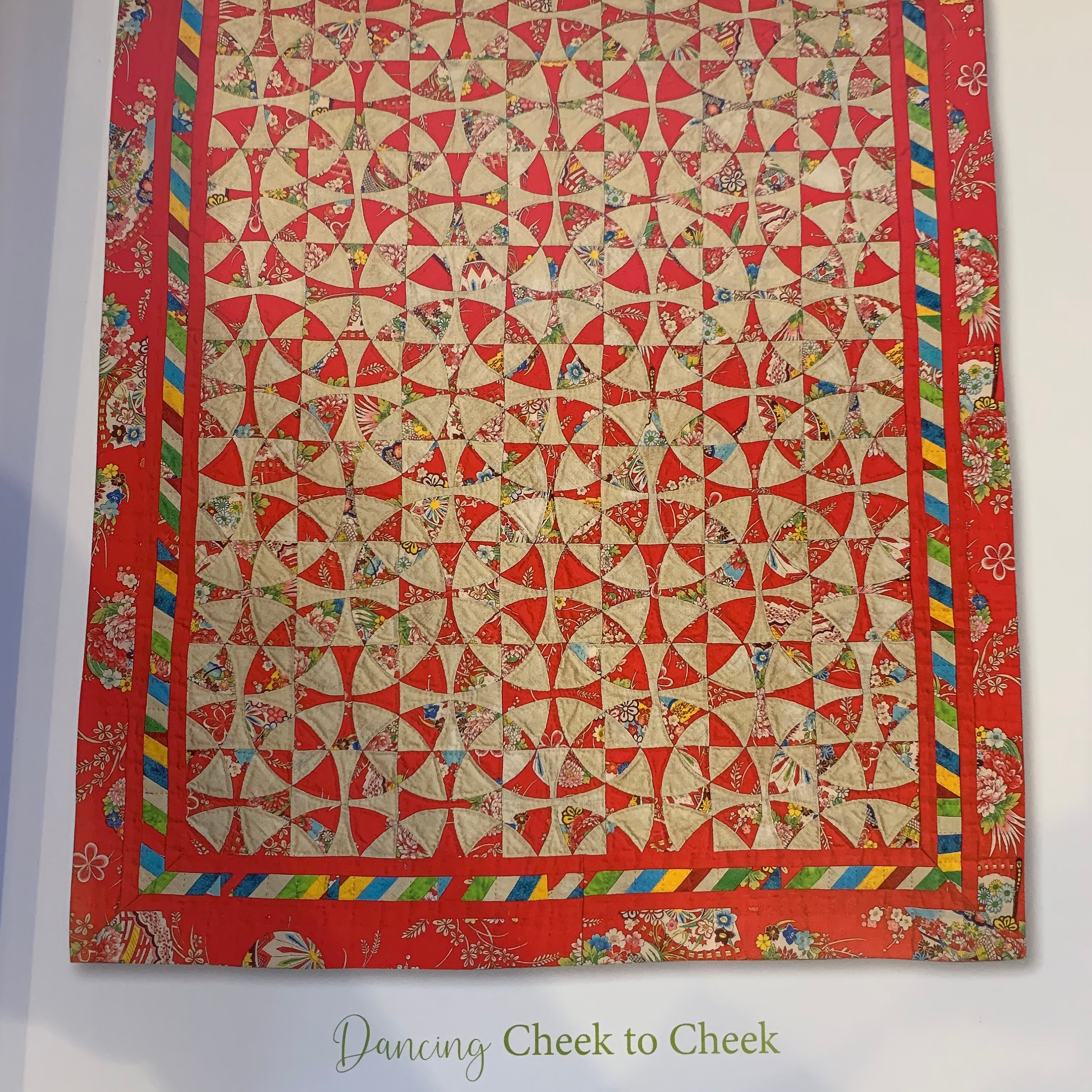 Dancing Cheek To Cheek From The Millefiori Quilt Book 4 Hand Etsy