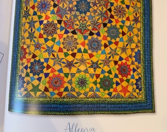 Allegria from Millefiori Quilts 4 Book - Hand Quilting Templates - English Paper Piecing
