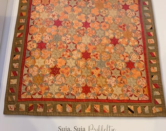 Suja, Suja Prikkeltje from Millefiori Quilts 4 Book - Hand Quilting Templates - English Paper Piecing