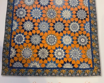 Everyone is Different but Everyone Is A Star - Hand Quilting Templates from the Millefiori Quilts 4 Book - English Paper Piecing