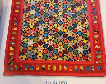Joie de Vivre from Millefiori Quilts 4 Book - Hand Quilting Templates - English Paper Piecing