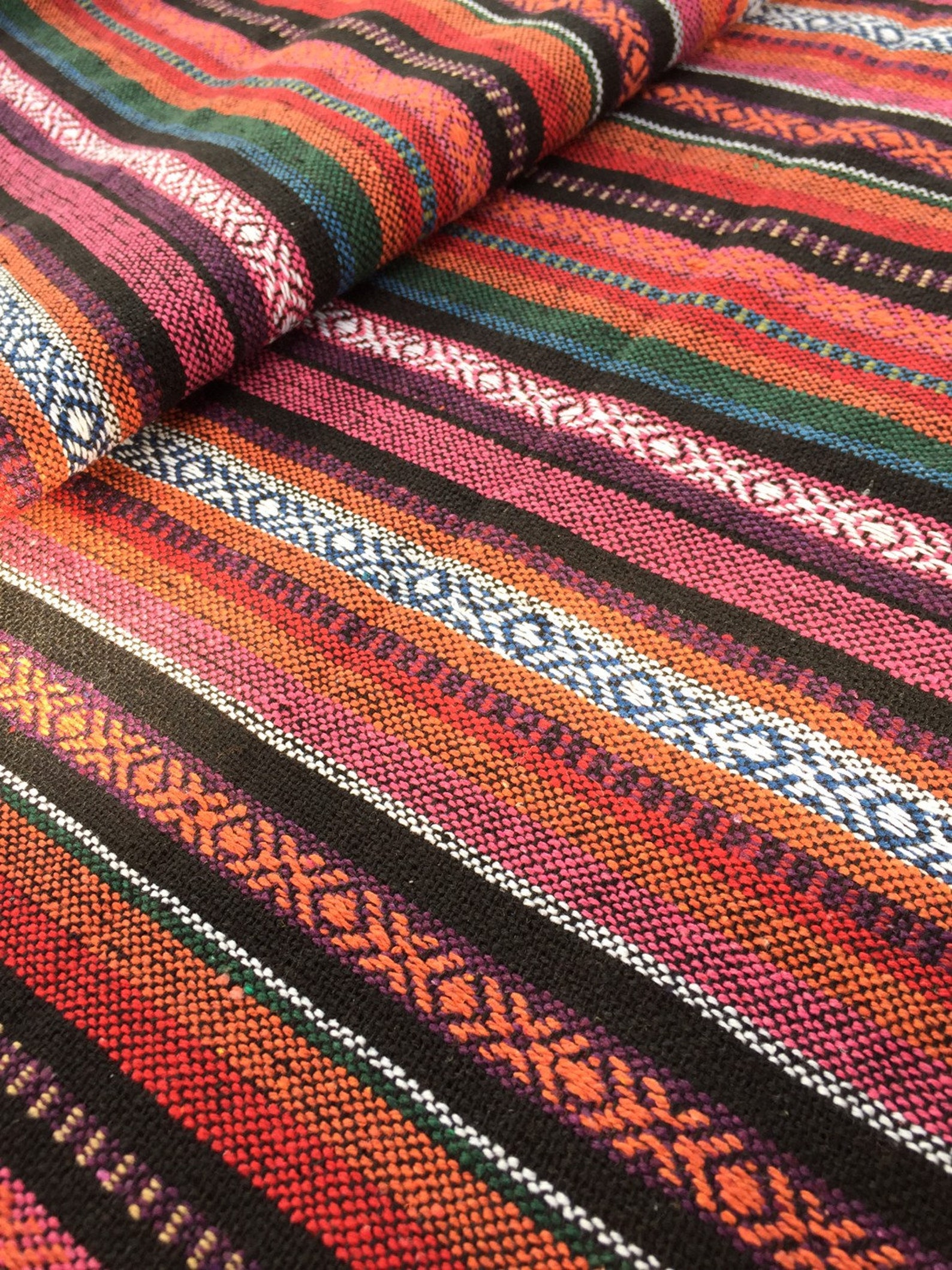 Tribal Fabric Striped Fabric Ethnic Fabric Native Fabric Boho Etsy