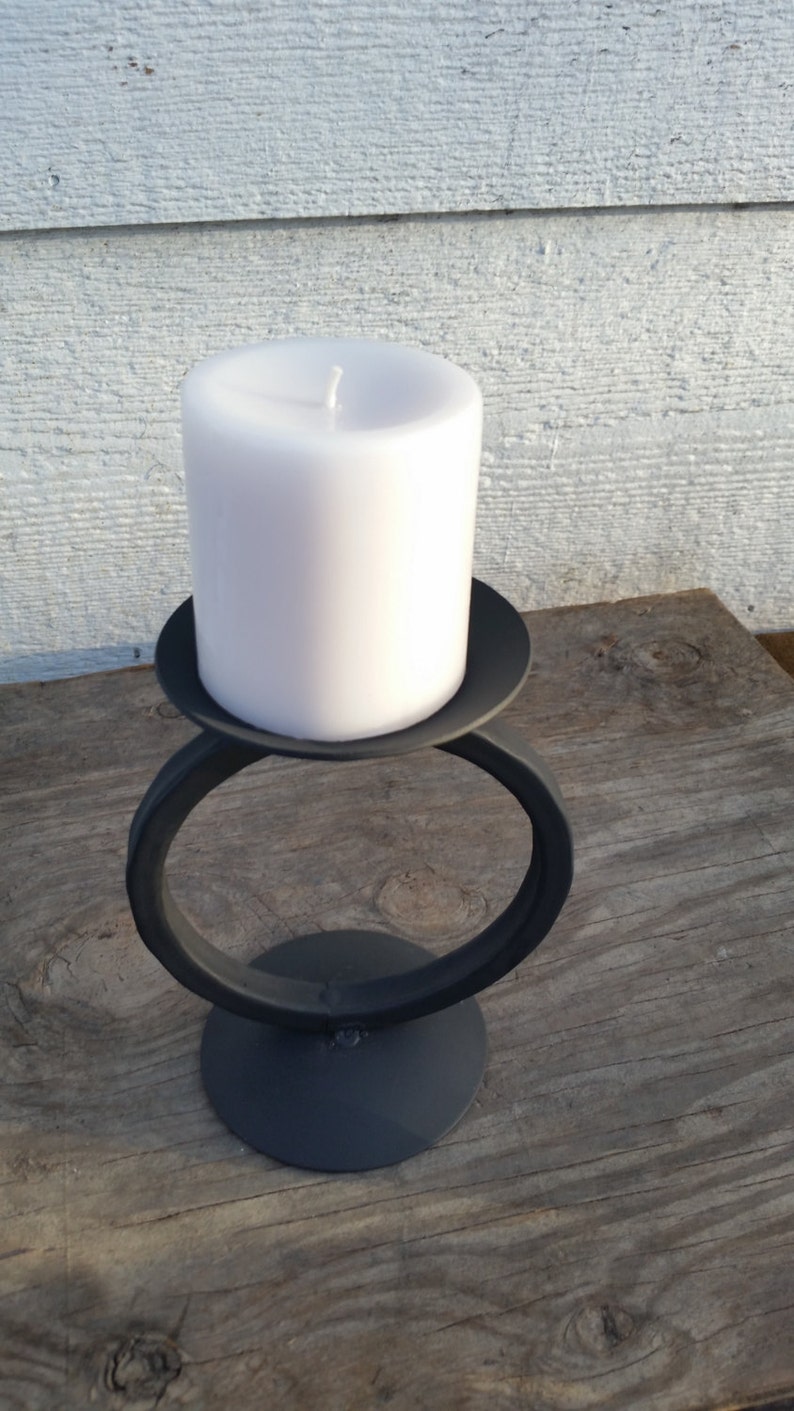 HAND WELDED 1 candle holder matte finish by Arko Etsy