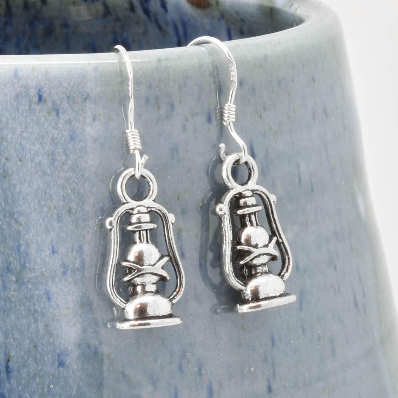 Oil Lamp Earrings Oil Lamp Jewelry Silver Earring Kids Etsy
