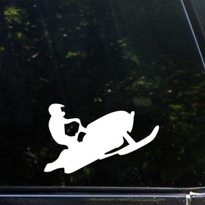 Snowmobile Custom Vinyl Decal/ Bumper Sticker for Windows, Cars, Trucks, Macbook, Etc 8364