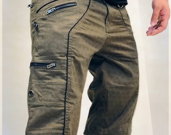 【EZKATON】24SS★ Oxford Bermuda Cargo Pants Men's Belted Cotton Cargo Shorts (3-Pack) - Walmart.com