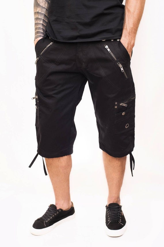 3/4 cargo shorts for mens online