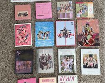 KPOP Albums (Twice collection, itzy, IVE, aespa, new jeans, etc!)