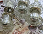 Door knob Glass knobs Cabinet knobs Rustic Handles Glass door knob Vintage handle Crystal door knobs Soviet door handle Soviet door handle