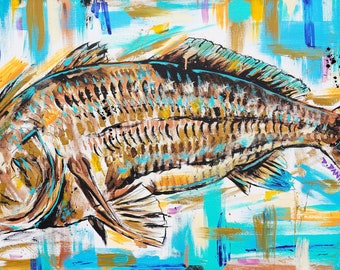 BLACK DRUM  - On CANVAS