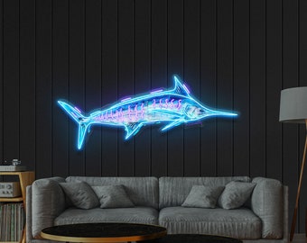 Neon Sign - Danforth MARLIN Led