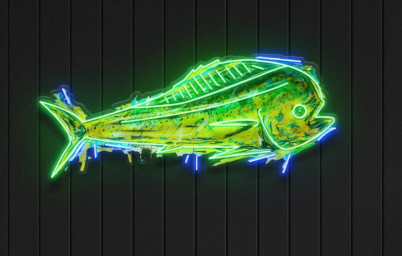 MAHI MAHI ART LED NEON SIGN