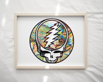 GRATEFULPOON - paper print