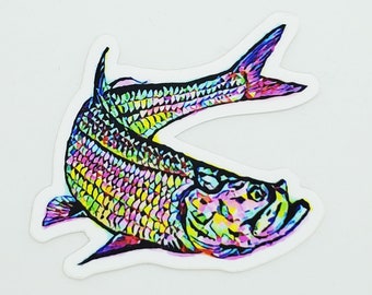 Rainbow Tarpon - Sticker