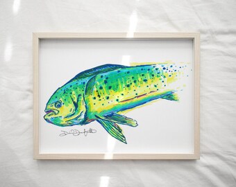 MARKER MAHI   - paper print