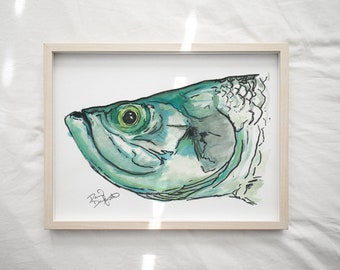 OG TARPON  - paper print